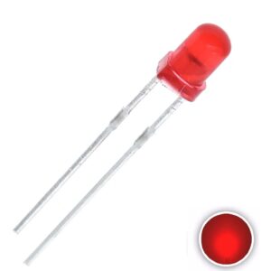 LED PINGO VERMELHO ALTO BRILHO